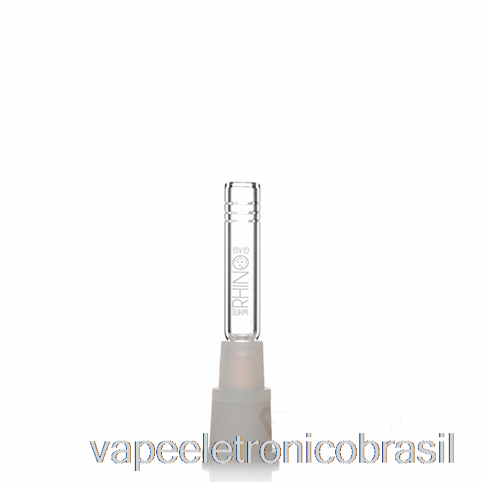Vape Recarregável White Rhino Hybrid Downstem 3,5 Polegadas